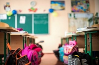 Blick in Klassenraum einer Grundschule