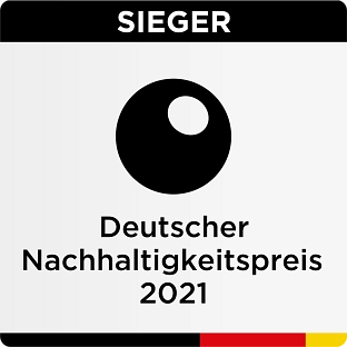 Siegel Deutscher Nachhaltigkeitspreis&nbsp;&copy;&nbsp;Büro Deutscher Nachhaltigkeitspreis